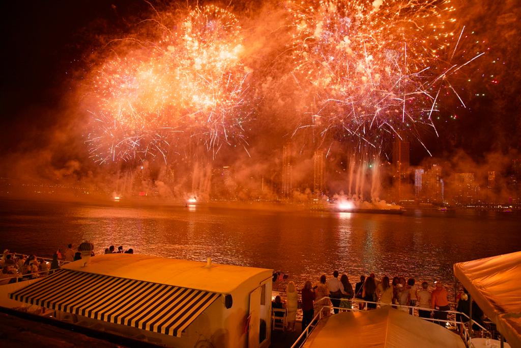 Fourth of July at The Water Club In New York City
